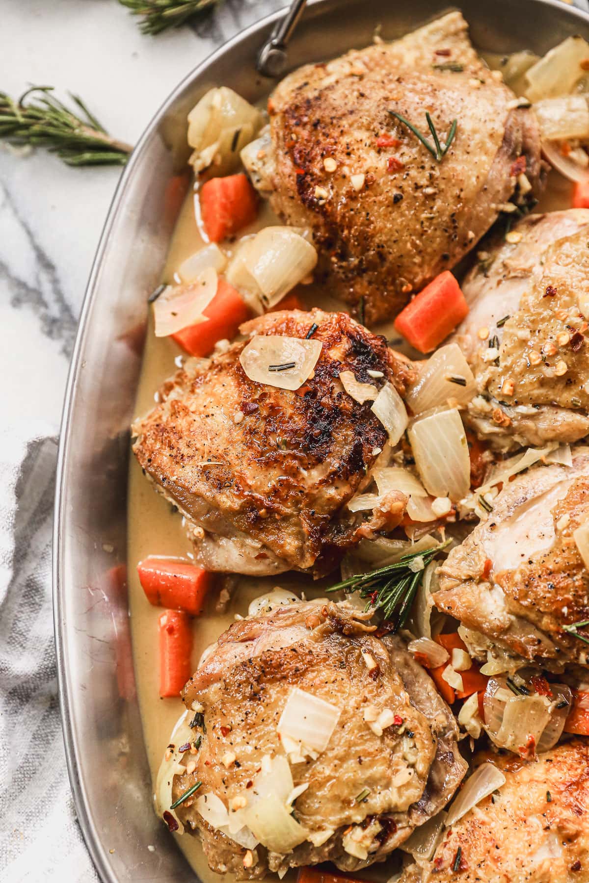Crispy Braised Chicken Thighs: The Ultimate Comfort Food
