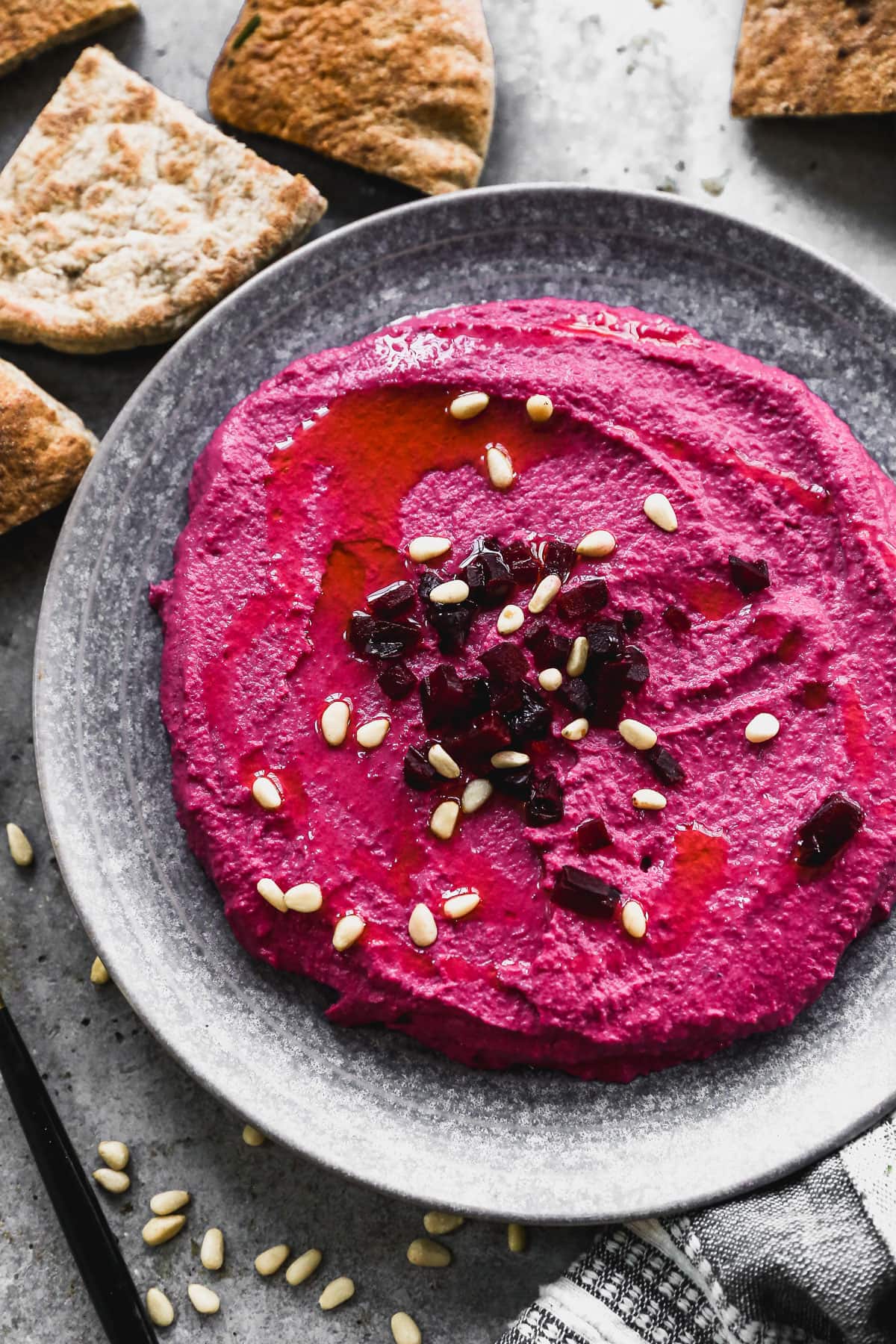 The Beetroot Hummus: A Delight for the Eyes and Taste Buds