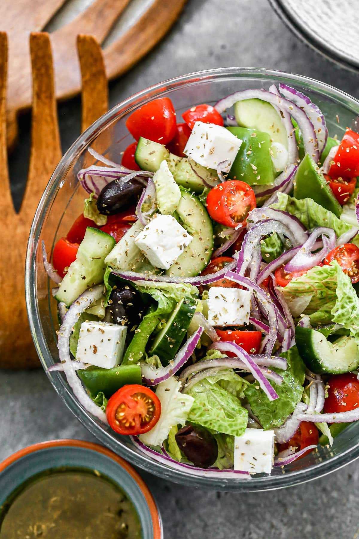 Lettuce-Enhanced Greek Salad