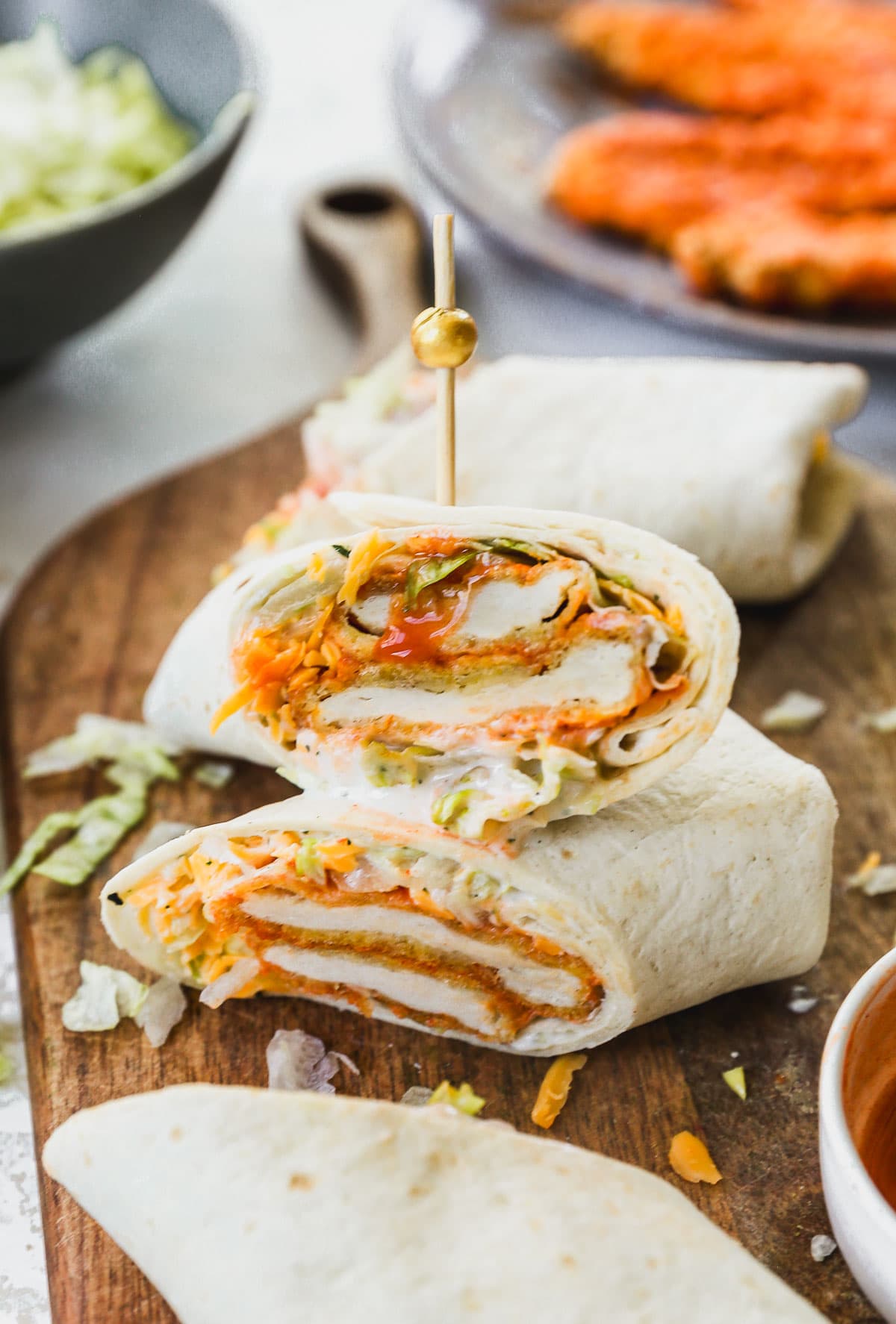 Crispy Buffalo Chicken Wraps: Easy and Flavorful